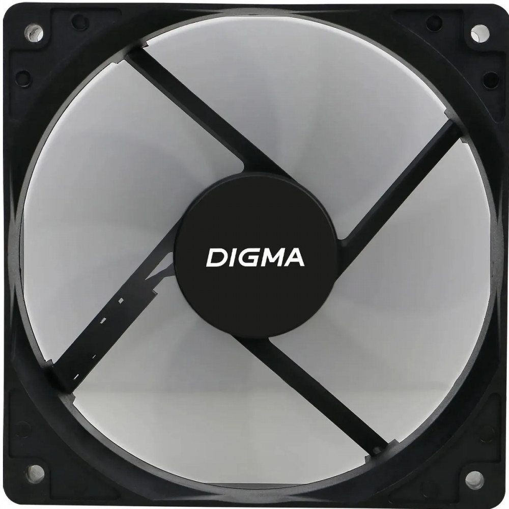 Система охлаждения Digma DFAN-120-7 Для системного блока - миниатюра 3