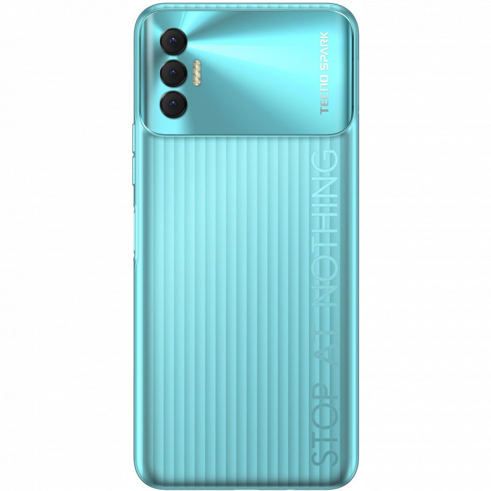 Смартфон TECNO Spark 8P 4/64 GB Turquoise Cyan 10027677 - миниатюра 3