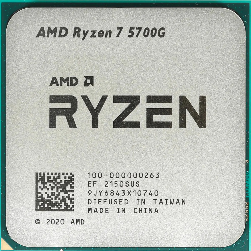 Процессор AMD Ryzen 7 5700G Ryzen 7 5700G OEM Ryzen 7 — фото товара
