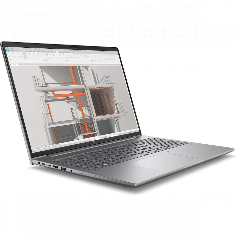Ноутбук HP ZBook X G1i C9EQ6ET 16 ", WUXGA 1920x1200 (16:10), Intel, Core Ultra 7, 32 Гб, 1 ТБ, Nvidia RTX PRO 500 Blackwell, Windows 11 Pro — фото товара