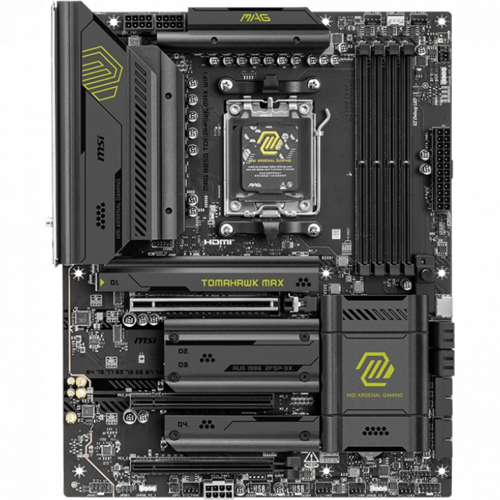 Материнская плата MSI MAG B850 TOMAHAWK WIFI ATX, AMD AM5 - миниатюра 2