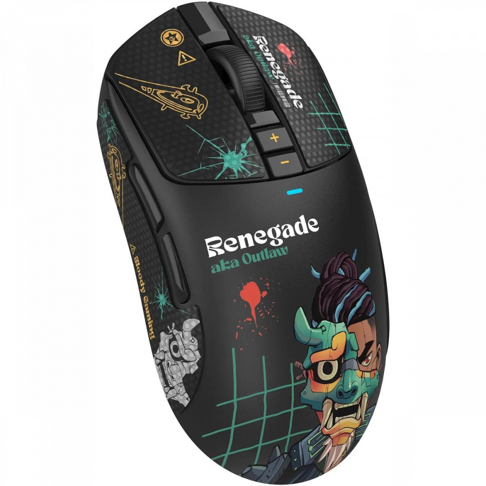 Мышь A4Tech R72 Ultra Duo Renegade Ademidnight R72 ULTRA DUO RENEGADEMIDNIGHT Игровые, Беспроводная - миниатюра 8