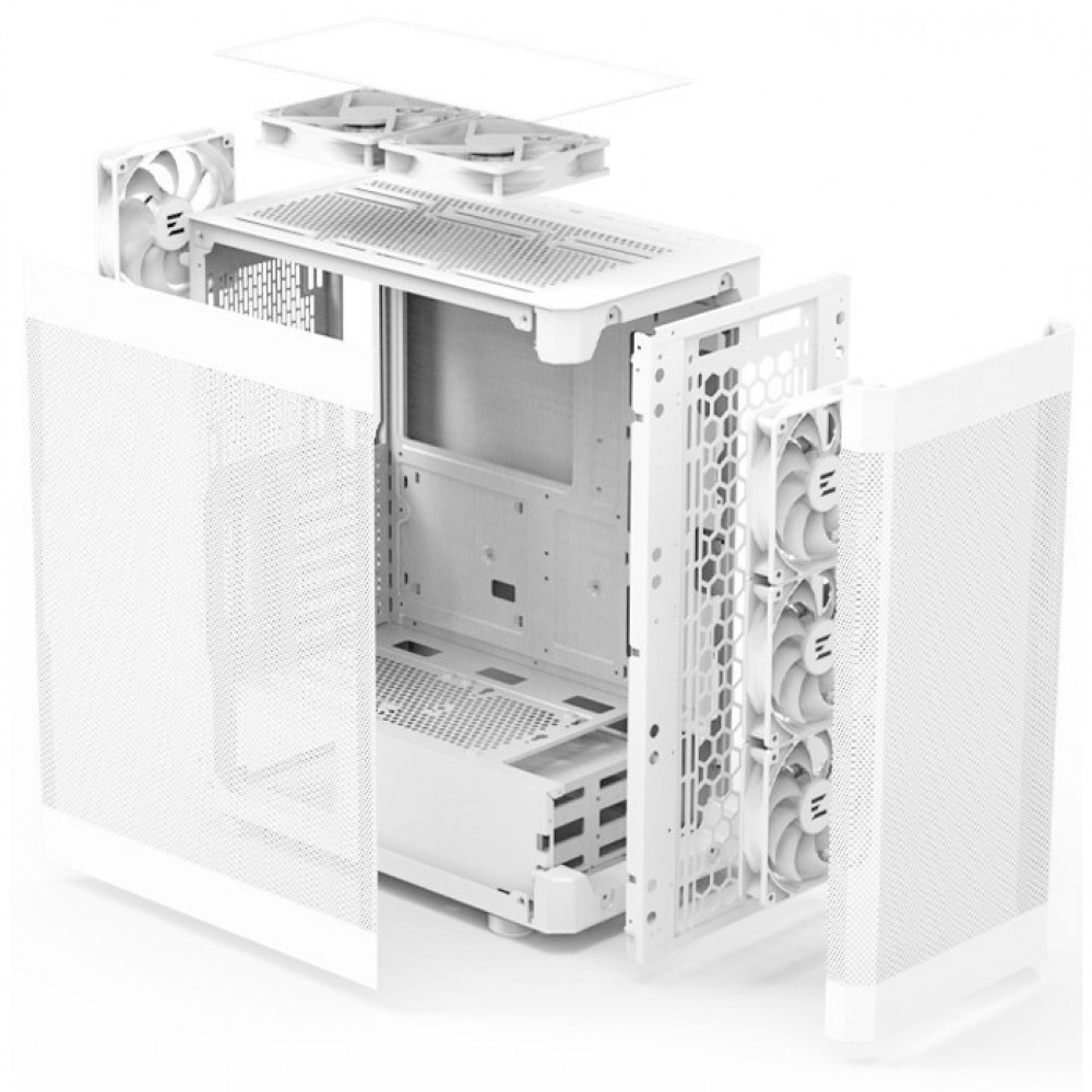 Корпус Zalman i4 WHITE Mid-Tower - миниатюра 8