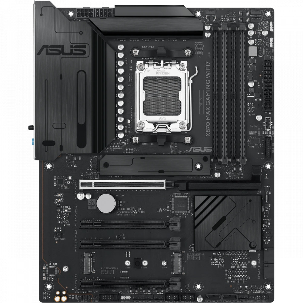 Материнская плата Asus X870 MAX GAMING WIFI7 90MB1LY0-M0EAY0 ATX, AMD AM5 — фото товара