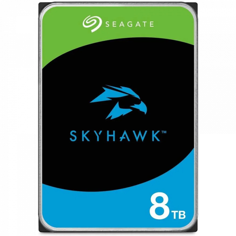 Жесткий диск Seagate Skyhawk ST8000VX010 HDD (классические), 8 ТБ, 3.5 дюйма, SATA — фото товара