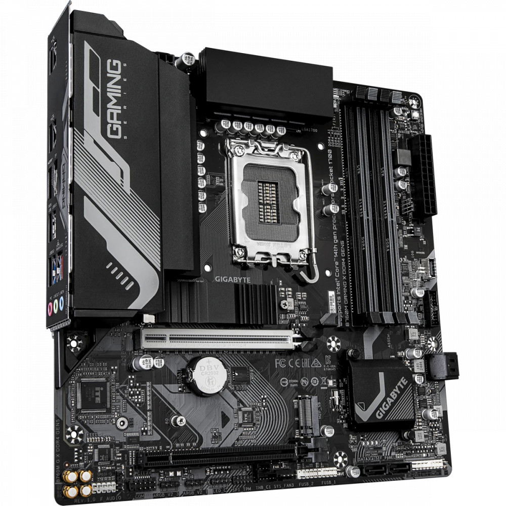 Материнская плата Gigabyte B760M GAMING X GEN5 DDR4 Micro-ATX, LGA 1700 - миниатюра 2