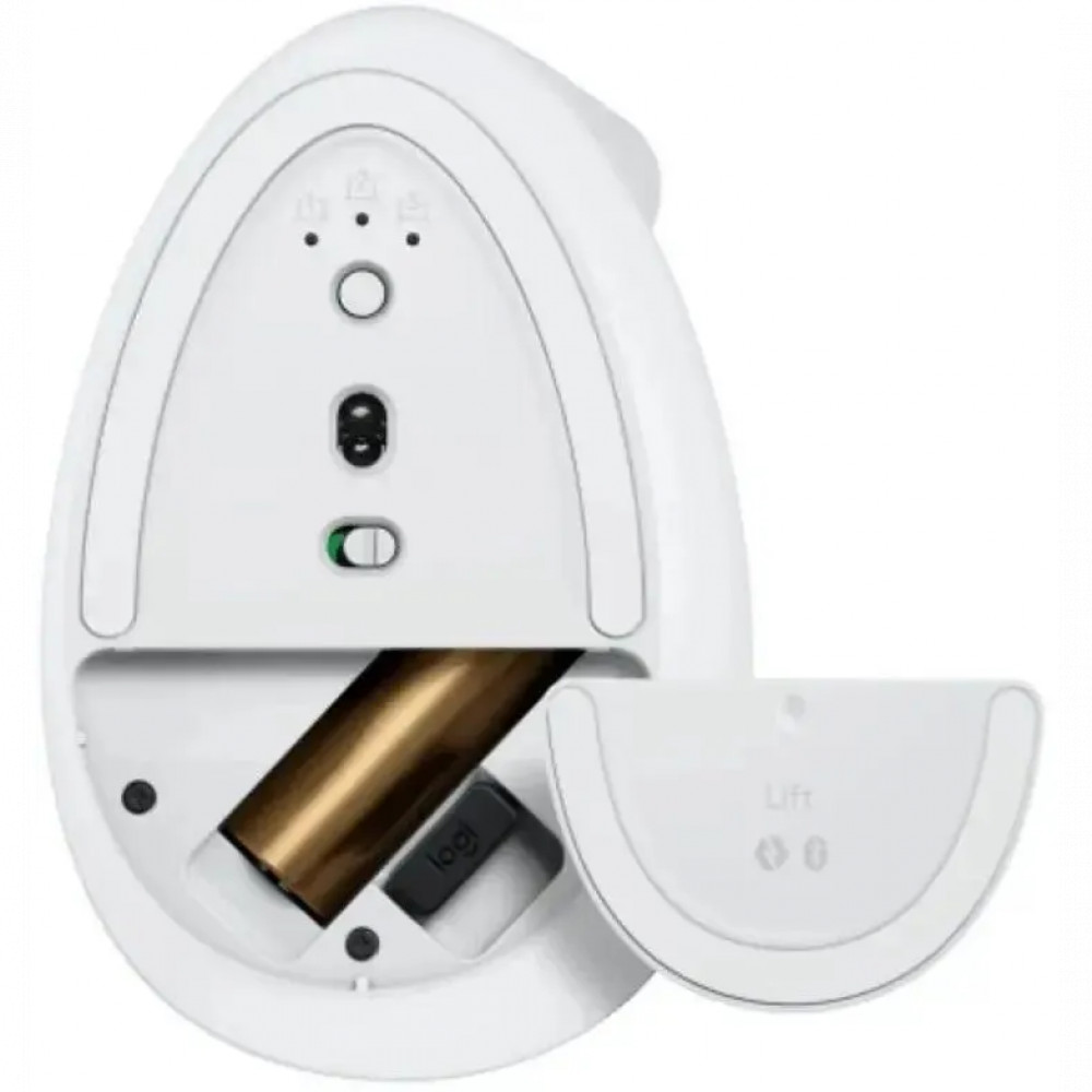 Мышь Logitech Lift Vertical Ergonomic WHITE/PALE GREY 910-006480 Премиальные, Беспроводная - миниатюра 5