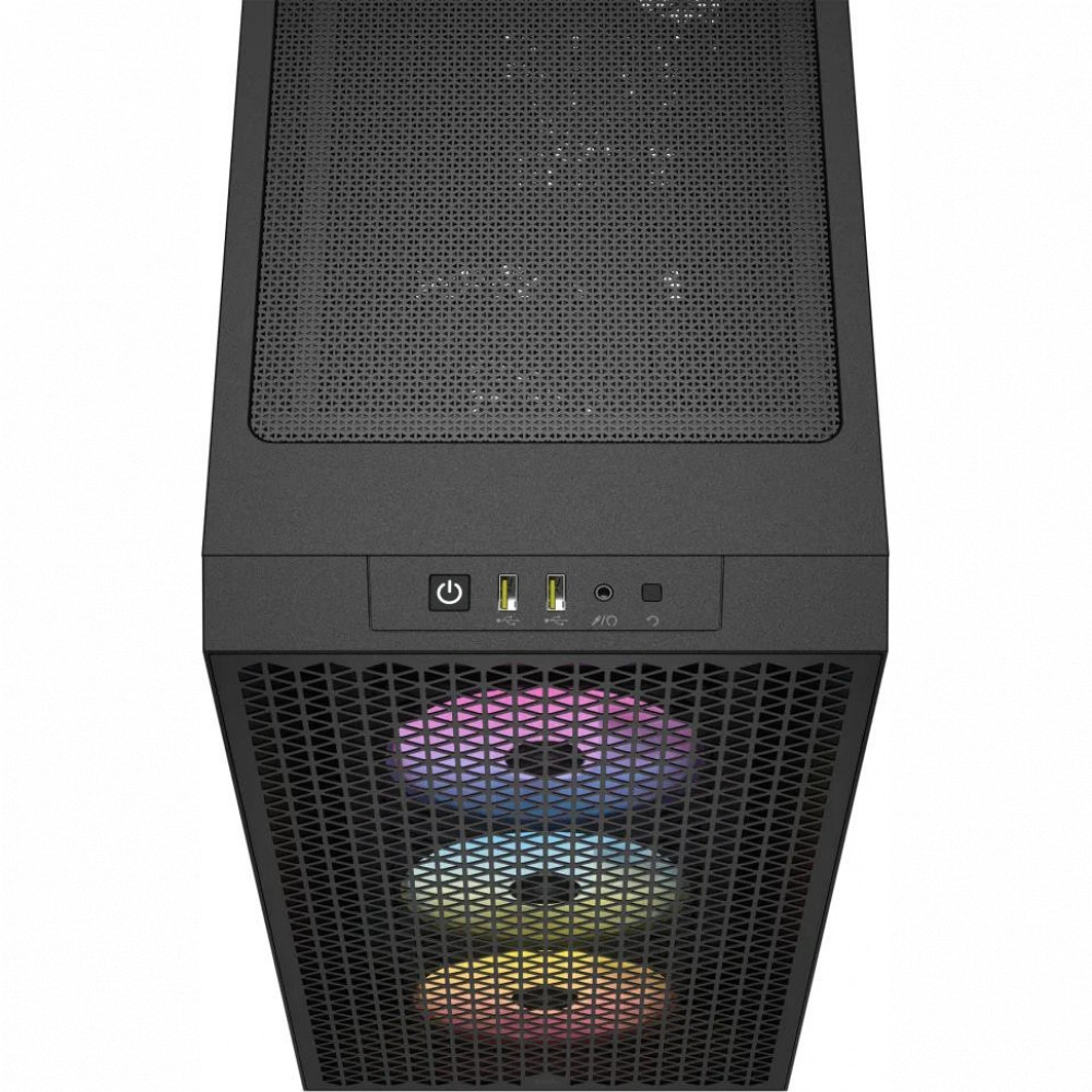 Корпус Corsair 3000D RGB Airflow Black CC-9011255-WW Mid-Tower - миниатюра 10