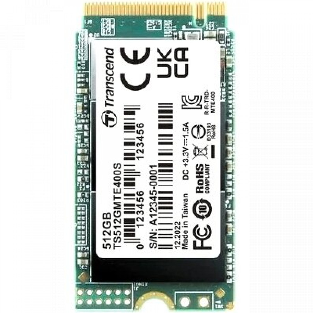 Жесткий диск Transcend MTE400S TS512GMTE400S SSD (твердотельные), 512 ГБ, M.2, PCIe - миниатюра 2