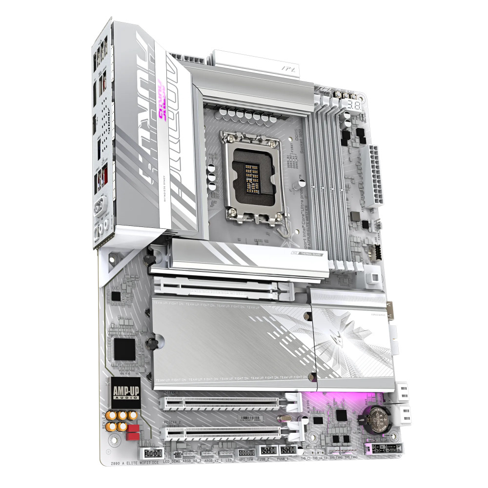 Материнская плата Gigabyte Z890 A ELITE WF7 ICE ATX, LGA 1851 - миниатюра 2
