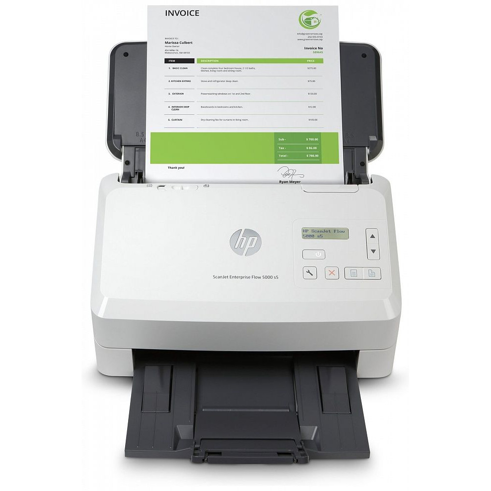 Протяжный сканер HP ScanJet Enterprise Flow 5000 s5 6FW09A#B19 A4, CIS — фото товара