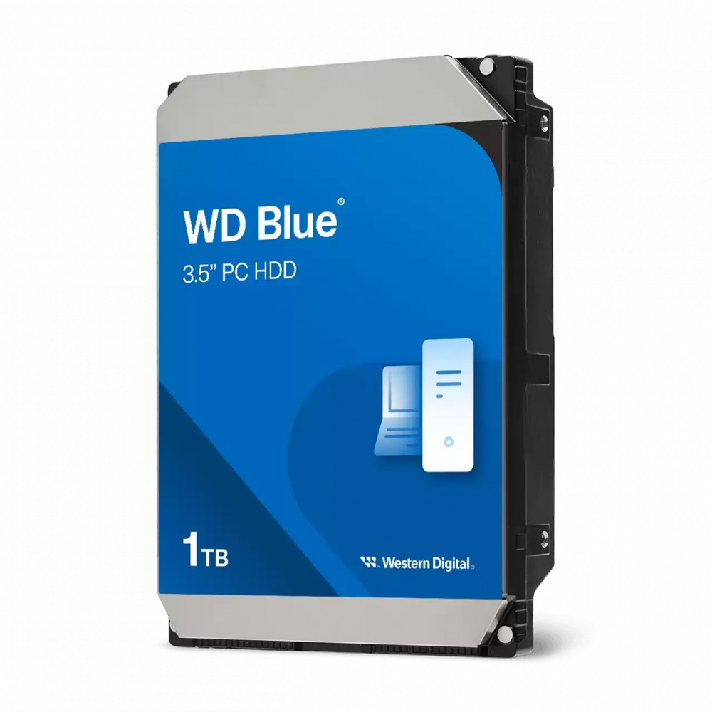 Жесткий диск Western Digital HDD 3Tb Blue SATA 6Gb/s WD30EZRZ WD10EARZ HDD (классические), 1 ТБ, 3.5 дюйма, SATA — фото товара