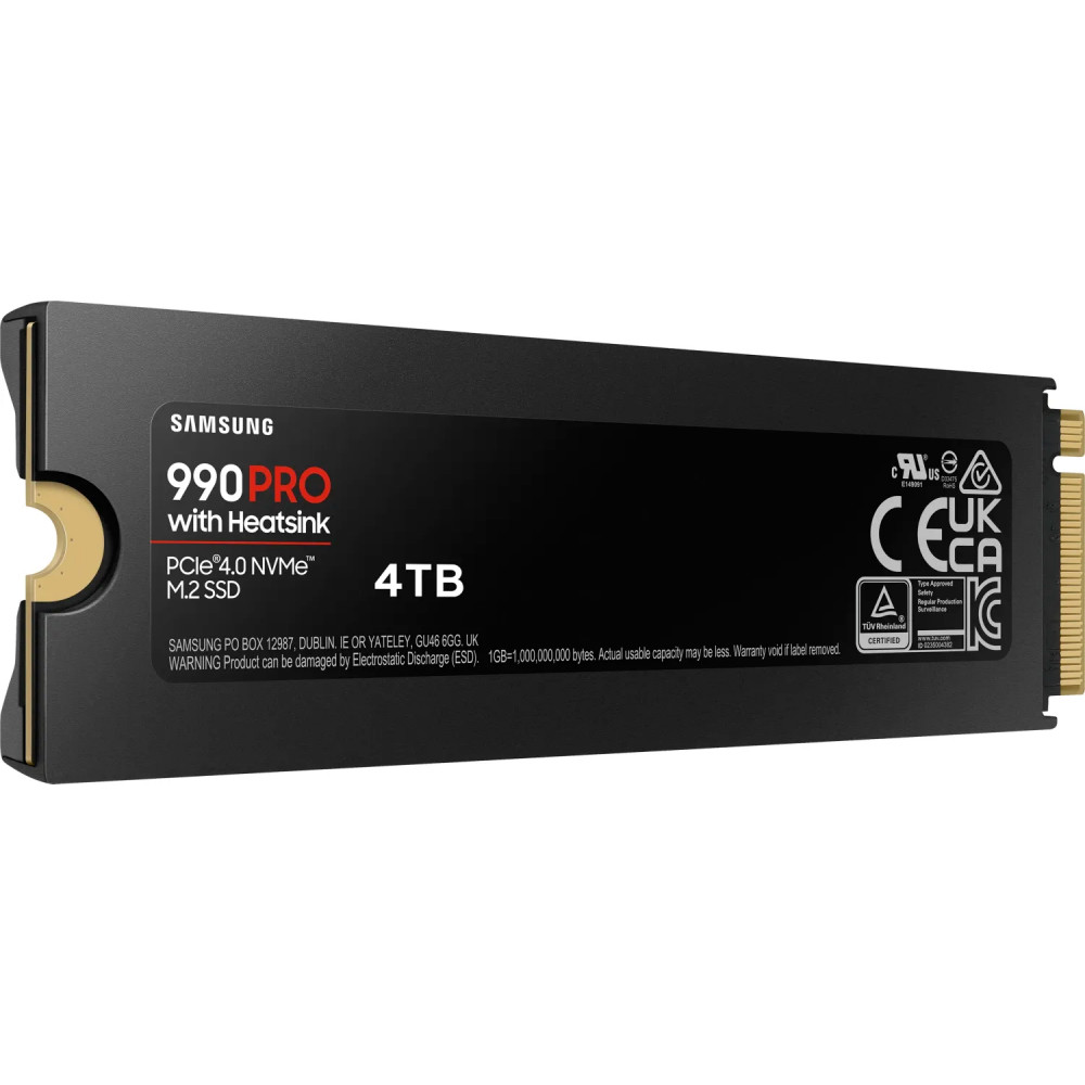 Жесткий диск Samsung 990 PRO MZ-V9P4T0CW SSD (твердотельные), 4 ТБ, M.2, PCIe - миниатюра 4