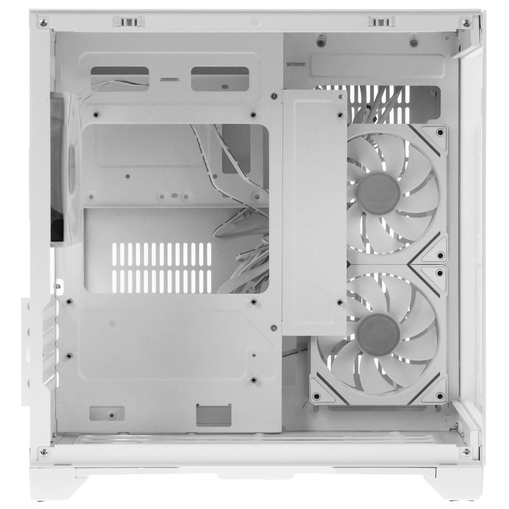 Корпус 1STPLAYER MEGAVIEW MV5-TP ARGB MV5-TP-WH-2FC7R-W-1FC7-W Mini-Tower - миниатюра 2