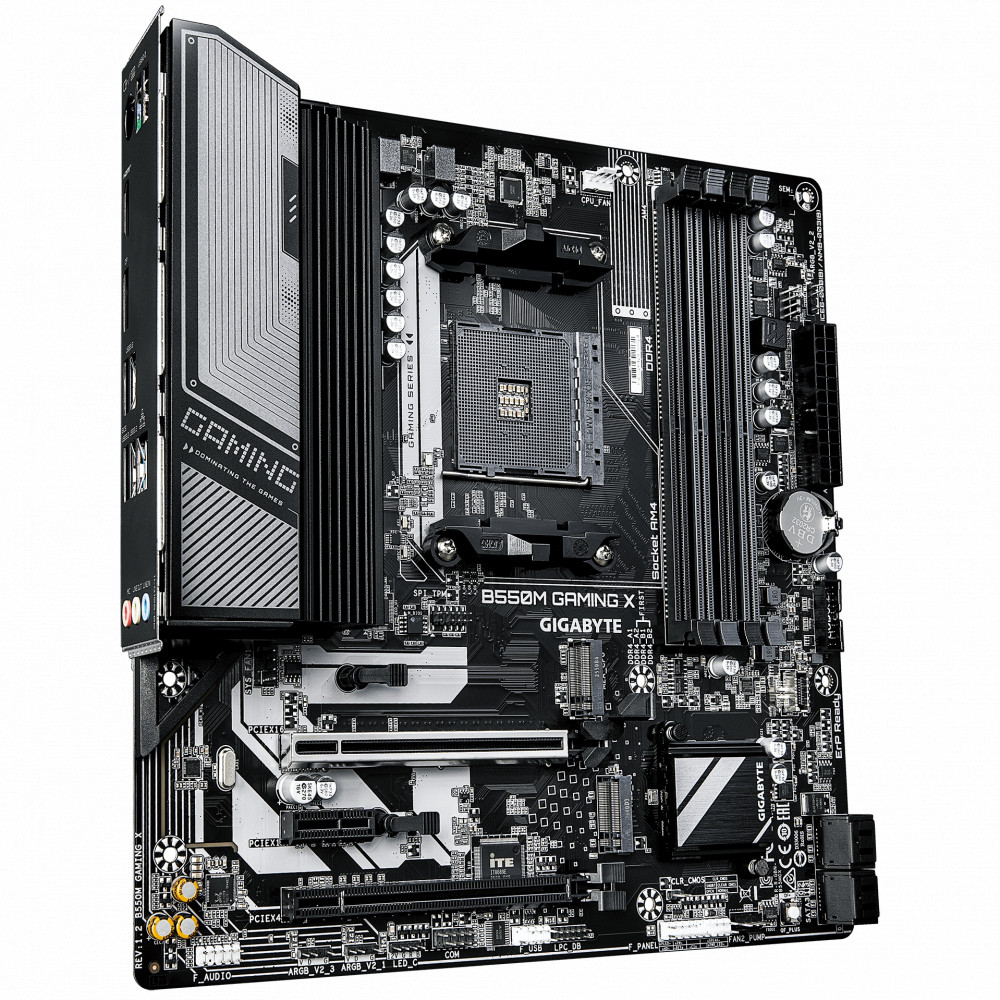 Материнская плата Gigabyte B550M GAMING X Micro-ATX, AMD AM4 — фото товара