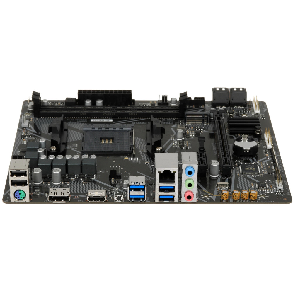 Материнская плата Gigabyte A520M H ARGB Micro-ATX, AMD AM4 - миниатюра 3