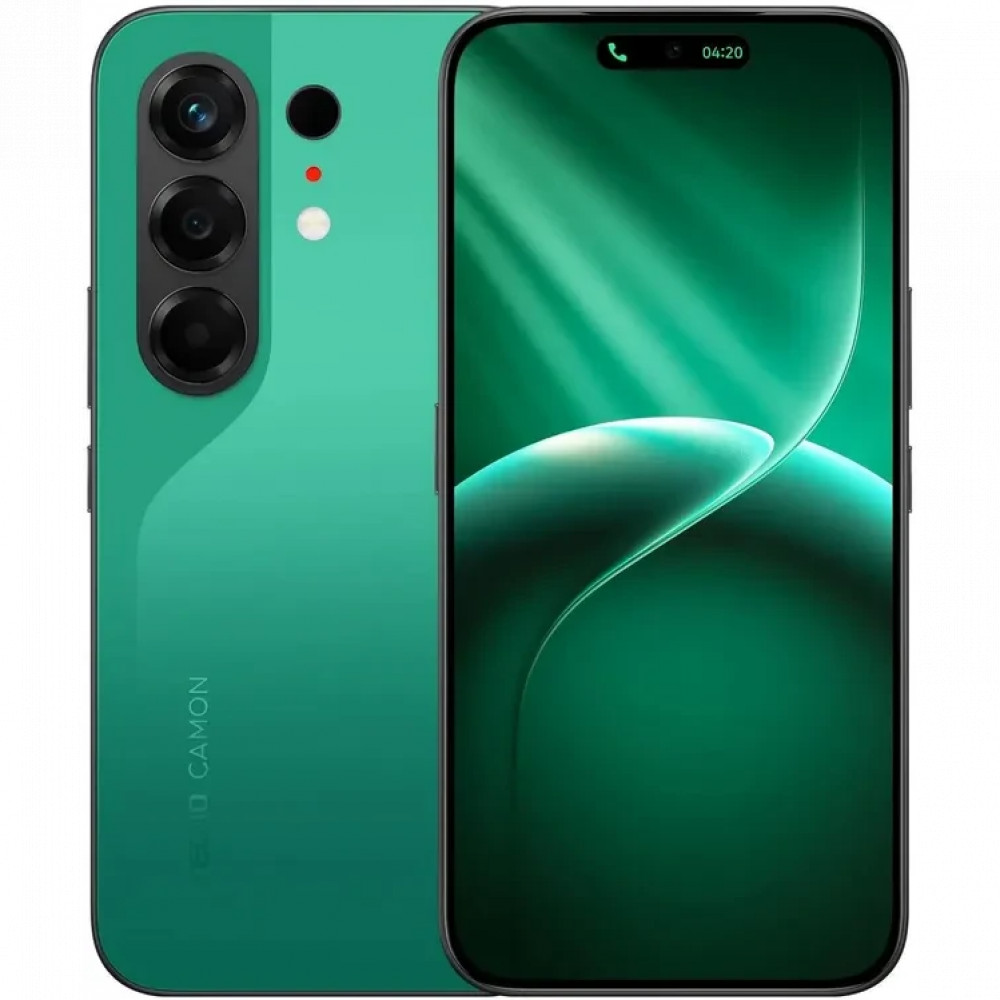 Смартфон TECNO Camon 50 CN5 256+8 MALACHITE GREEN 256 Гб, 8 Гб — фото товара