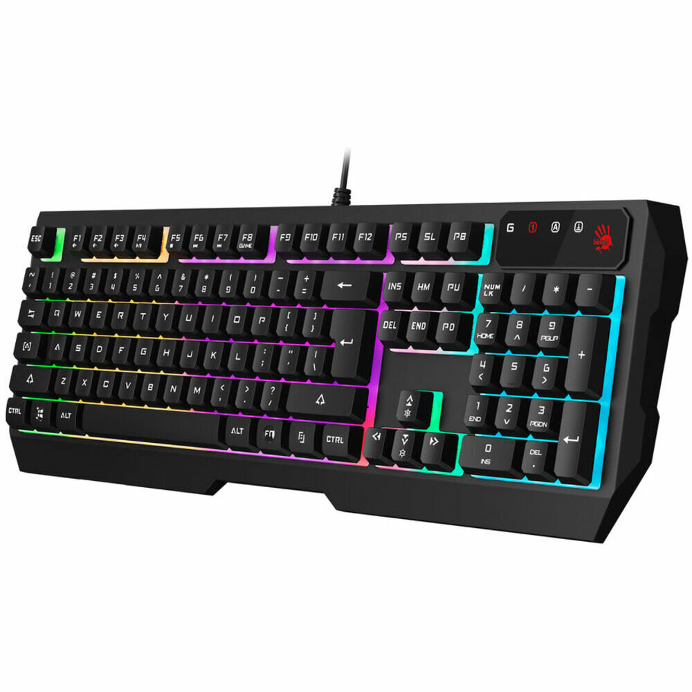 Клавиатура A4Tech Bloody B135N RGB Neon Проводная, USB - миниатюра 3