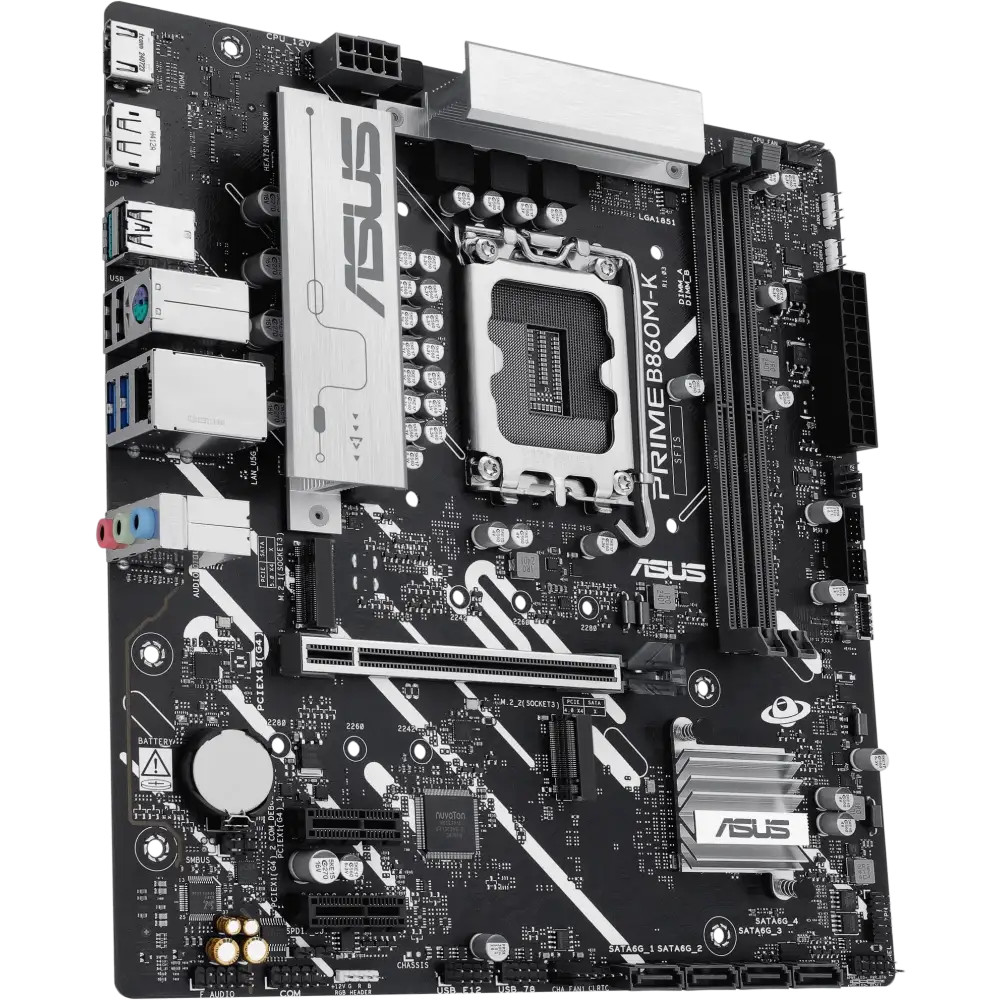 Материнская плата Asus PRIME B860M-K 90MB1JT0-M0EAY0 Micro-ATX, LGA 1851 - миниатюра 2