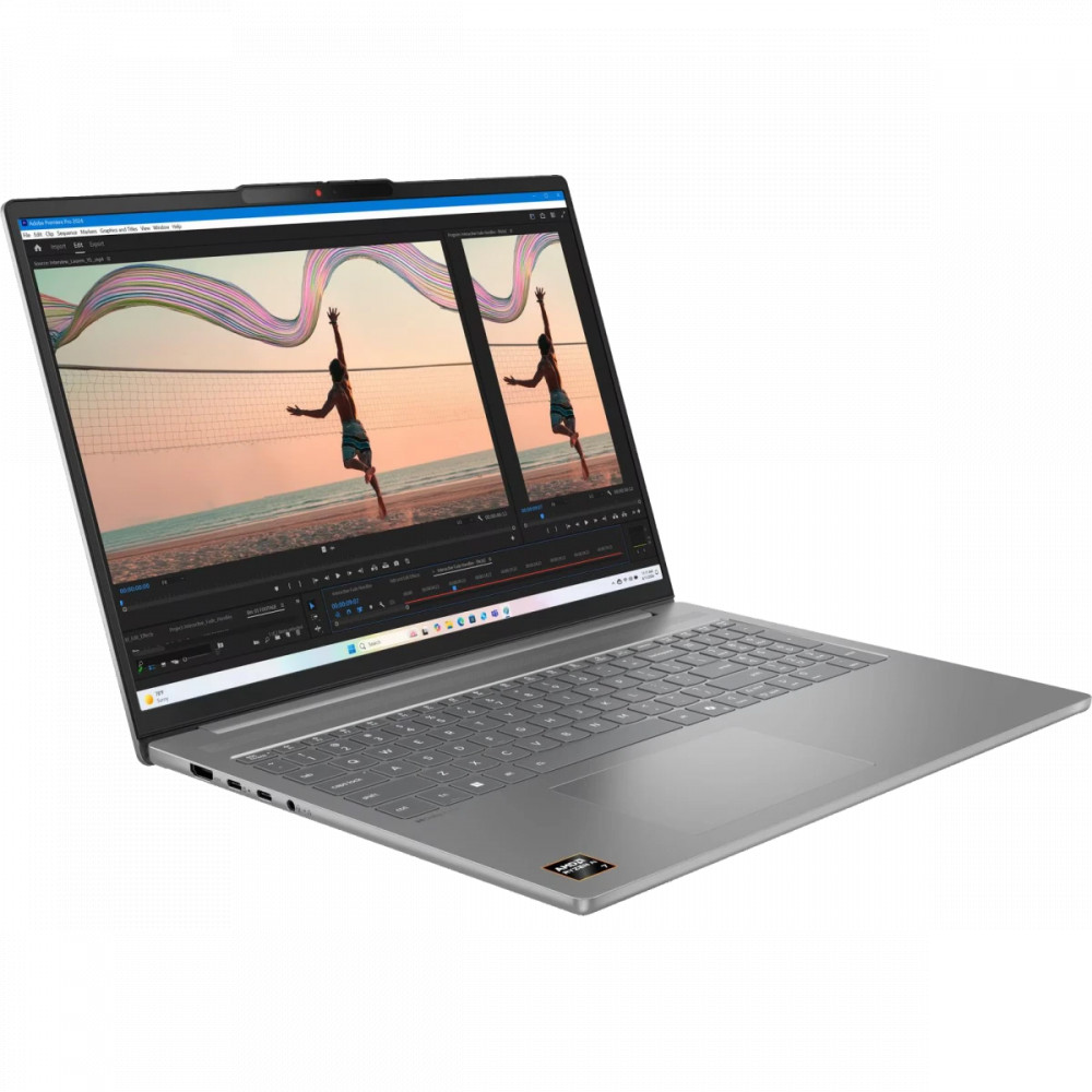 Ноутбук Lenovo IdeaPad Slim 5 16AKP10 83HY000HRK 16 ", WQXGA+ 2880x1800 (16:10), AMD, Ryzen AI 7, 32 Гб, 1 ТБ, Radeon 860M - миниатюра 2