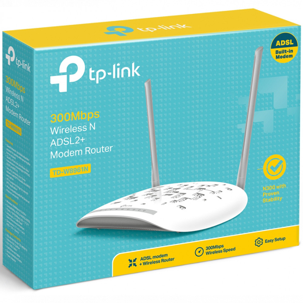 Маршрутизатор для дома TP-Link TD-W8961N TD-W8961N(RU) - миниатюра 4