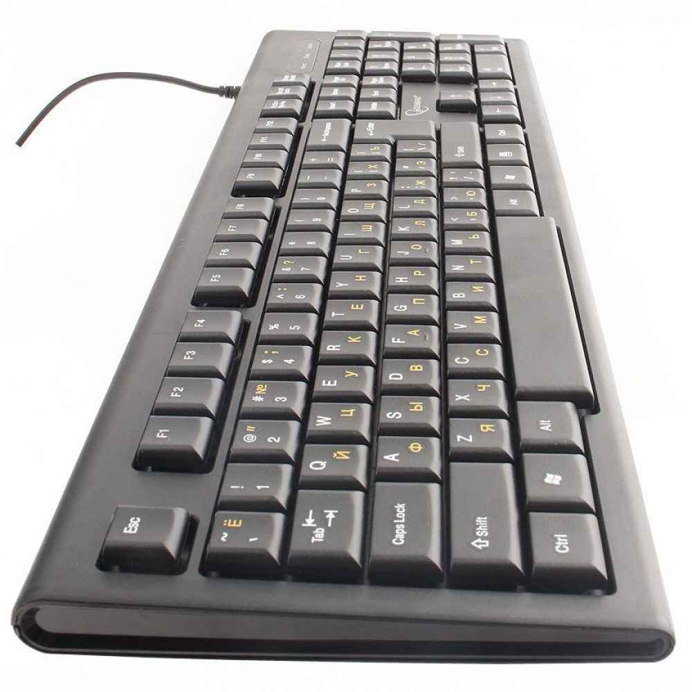 Клавиатура Gembird KB-8354U-BL Проводная, USB - миниатюра 2