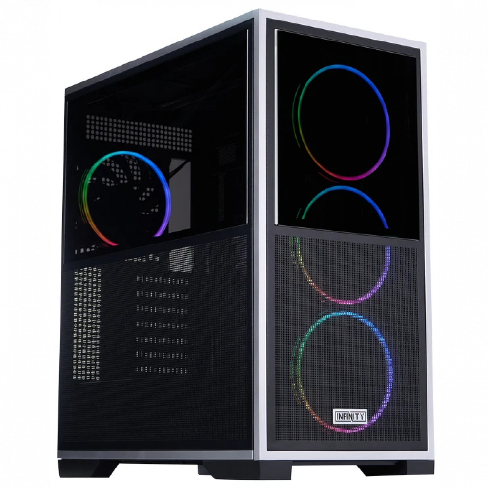 Корпус 1STPLAYER IF8 ARGB Black IF8-BK-4FO7-14 Mid-Tower — фото товара