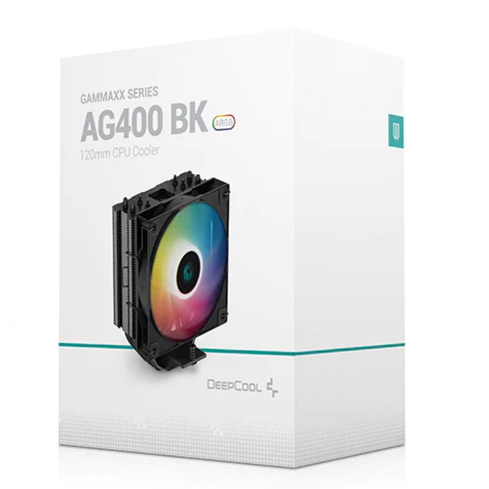 Система охлаждения Deepcool AG400 BK ARGB R-AG400-BKANMC-G-2 Для процессора - миниатюра 4
