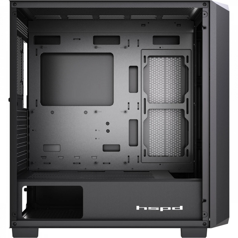 Корпус HSPD F750-TGBK Mid-Tower - миниатюра 4