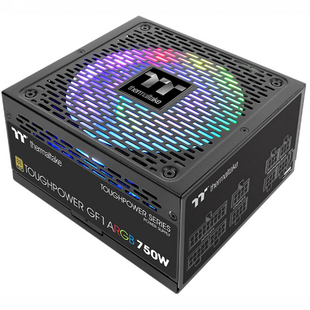 Блок питания Thermaltake Toughpower GF1 ARGB 750W (Gold) PS-TPD-0750F3FAGE-1 750 Вт — фото товара