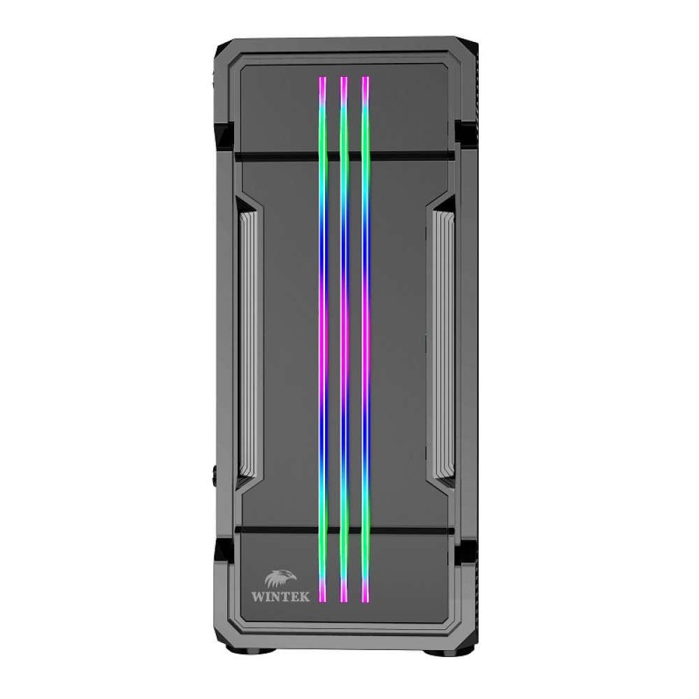 Корпус Wintek FLAME-V2 D537-B TG Mid-Tower - миниатюра 2