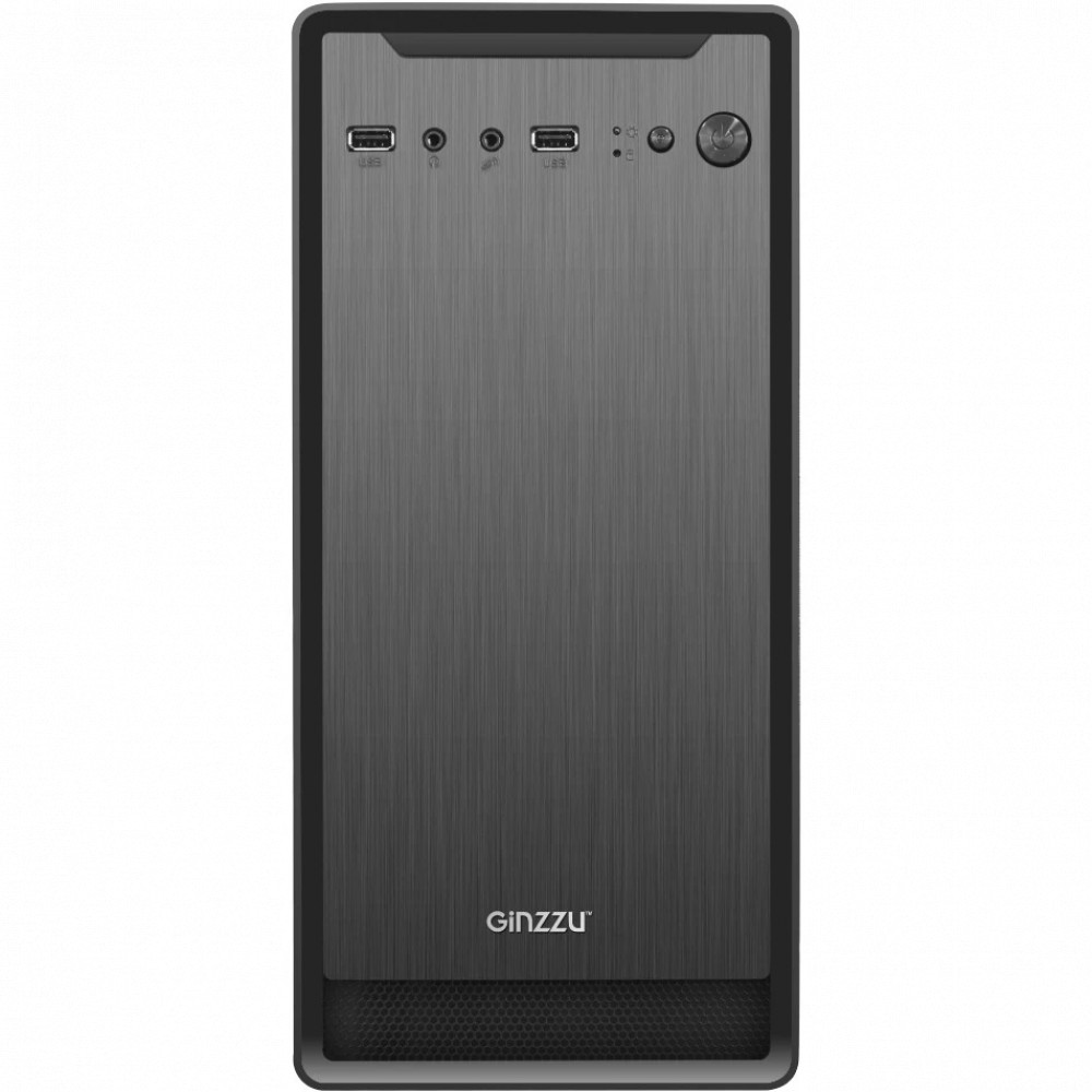 Корпус Ginzzu B180 500W Black Mini-Tower - миниатюра 2