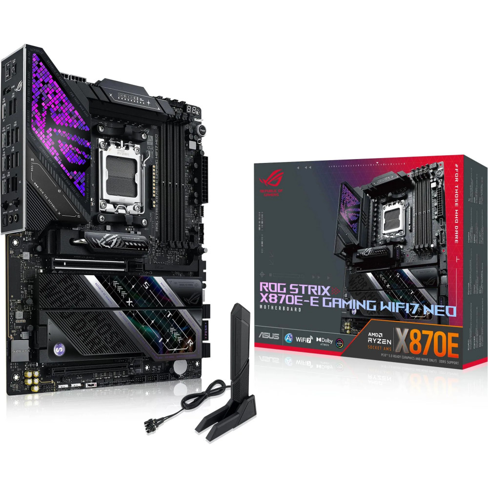 Материнская плата Asus ROG STRIX X870E-E GAMING NEO ATX, AMD AM5 - миниатюра 4