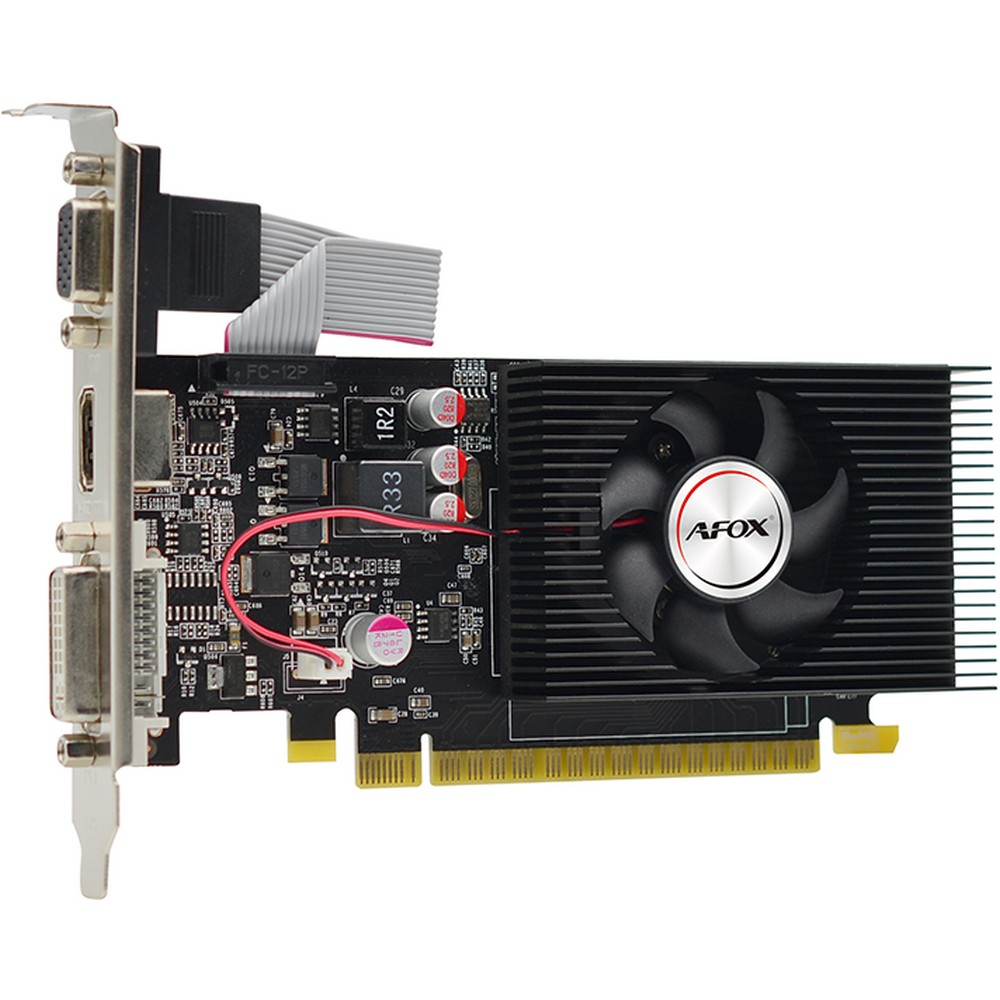 Видеокарта AFOX GT 730 LP 4GB AF730-4096D3L5 4 ГБ - миниатюра 3