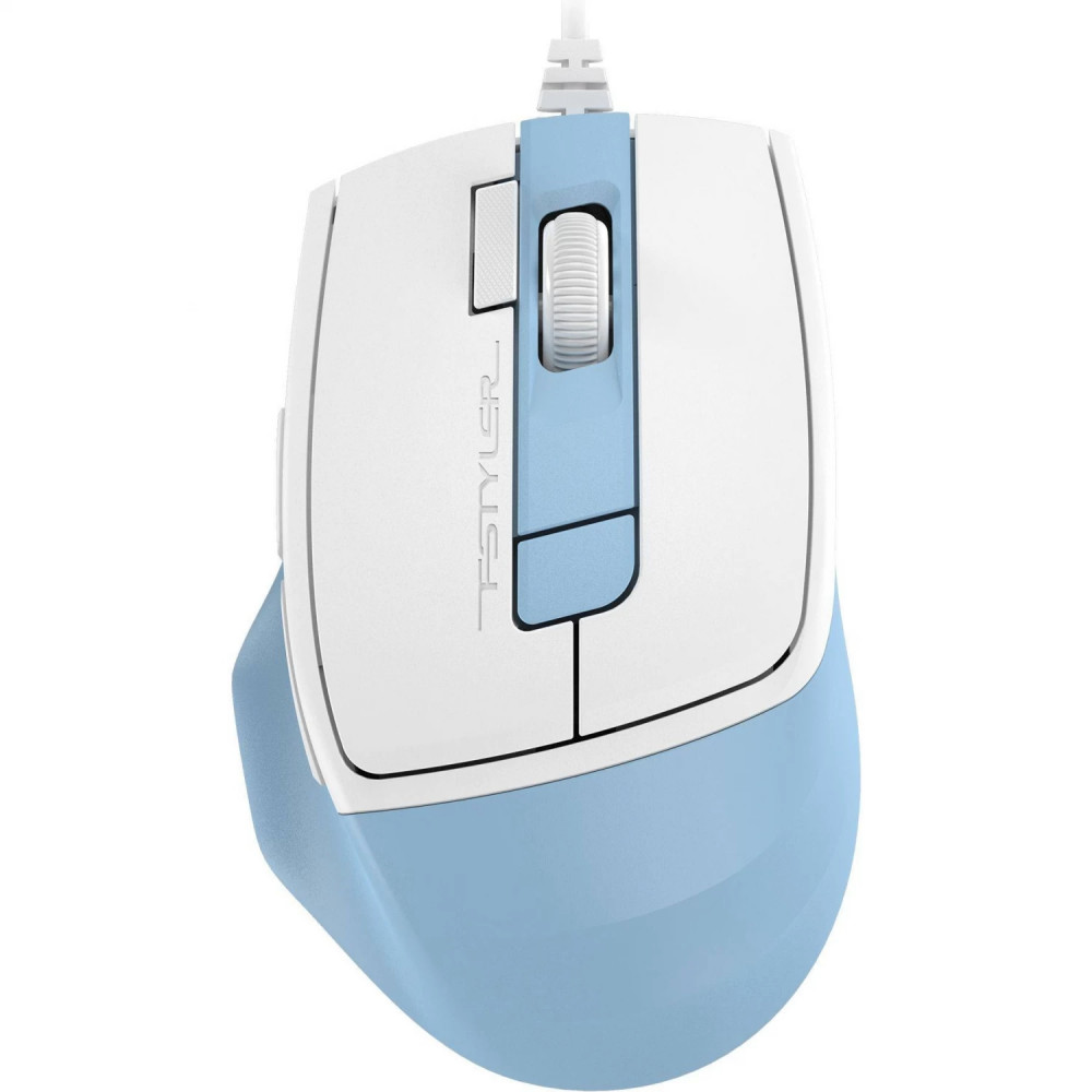 Мышь A4Tech FSTYLER FM45S AIR LCY BLUE FM45S Air Icy Blue Бюджетные, Проводная — фото товара