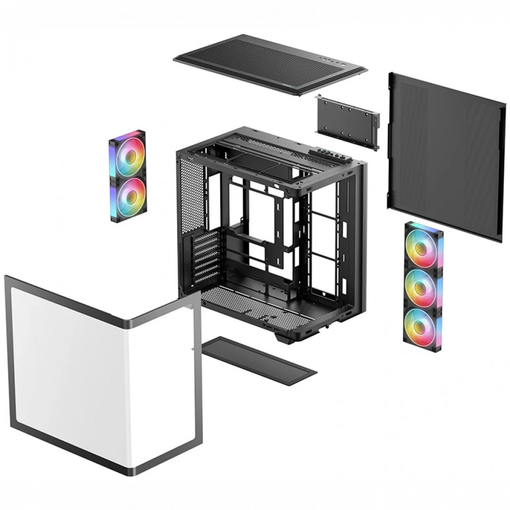 Корпус Deepcool CG590U 5F Black R-CG590U-BKAGA5-G Mid-Tower - миниатюра 5