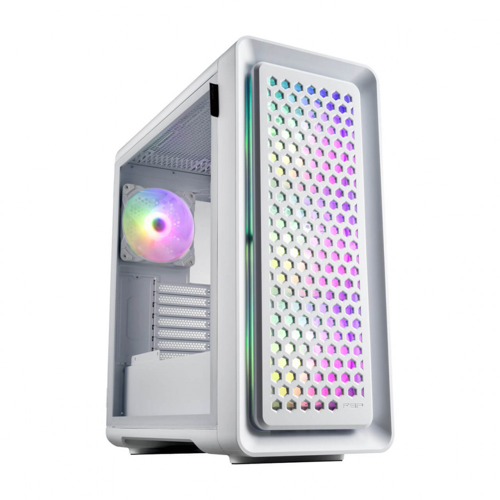 Корпус FSP CUT593P White CUT593P(W) Mid-Tower — фото товара