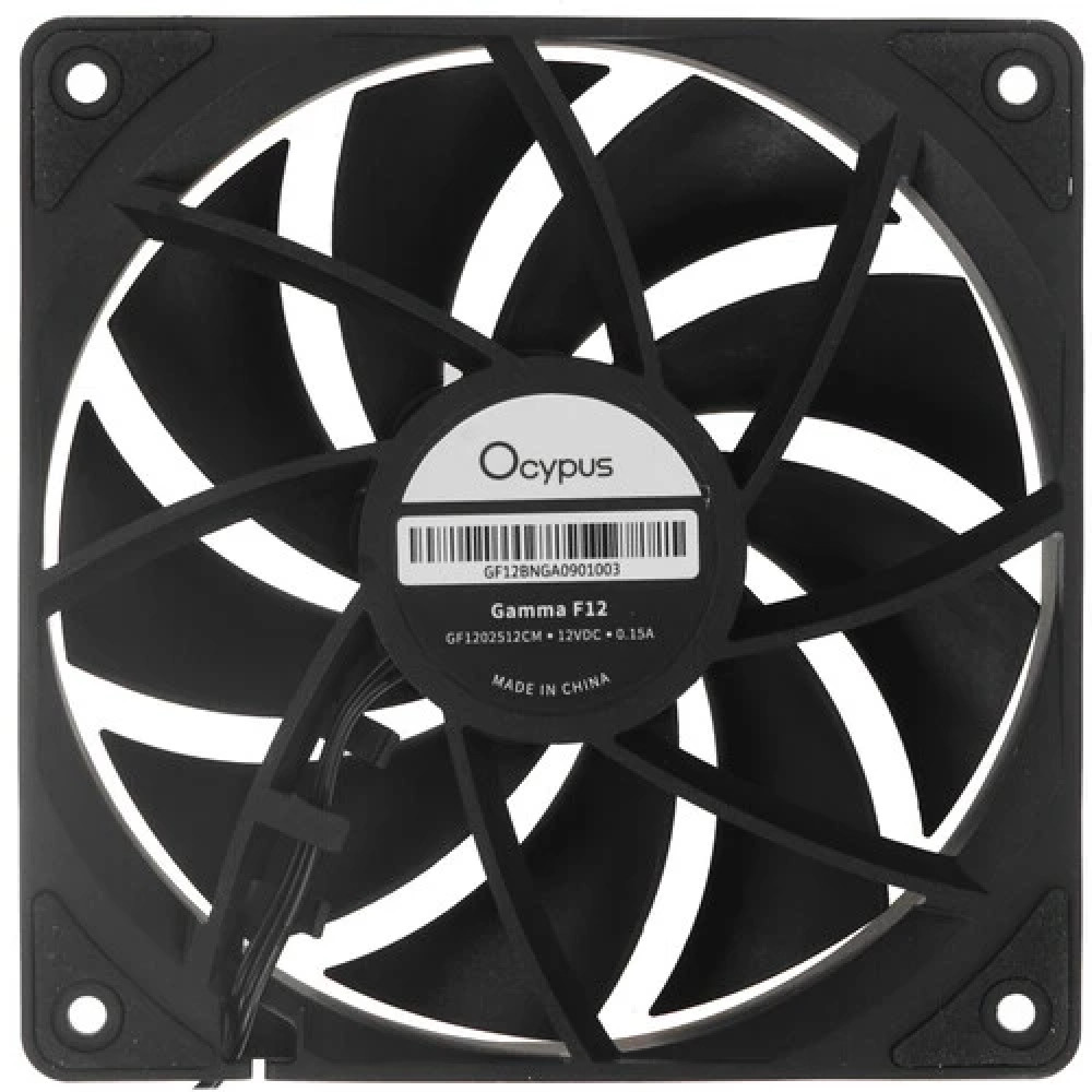 Система охлаждения Ocypus Gamma F12 BK Black Gamma-F12-BK1NN00X-GL Для системного блока - миниатюра 2