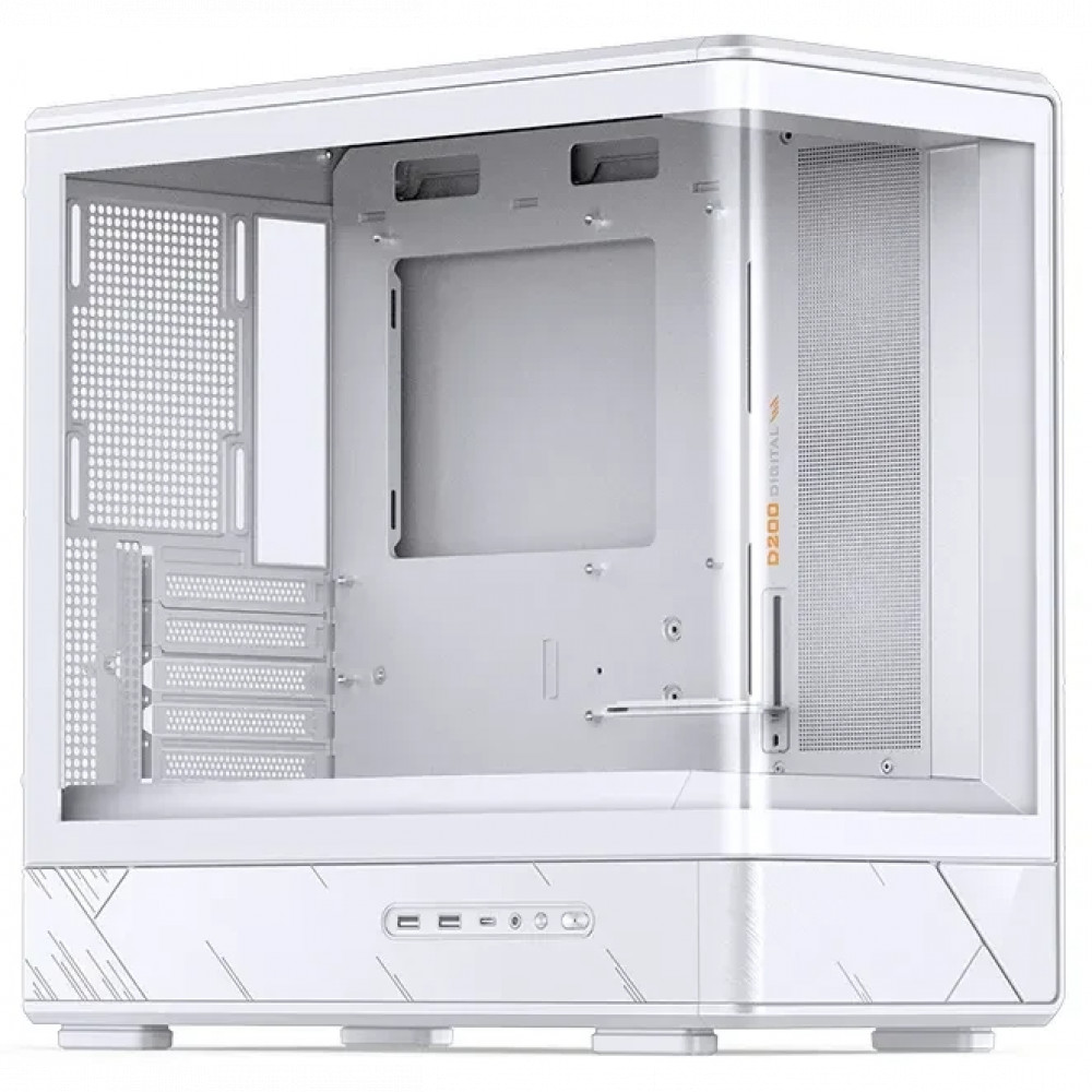 Корпус Jonsbo D200 White Mini-Tower - миниатюра 2