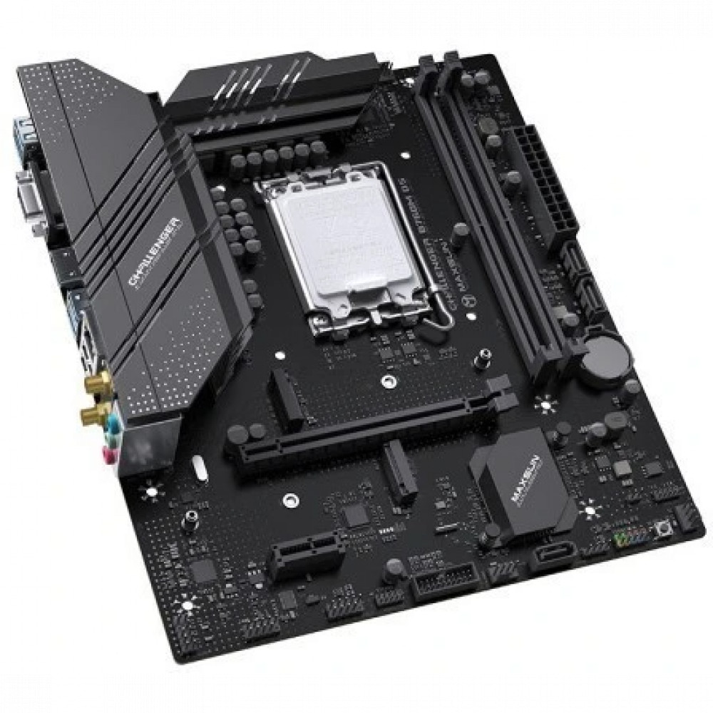 Материнская плата Maxsun Challenger B760M D5 WIFI MS-Challenger B760M D5 WIFI Micro-ATX, LGA 1700 - миниатюра 3