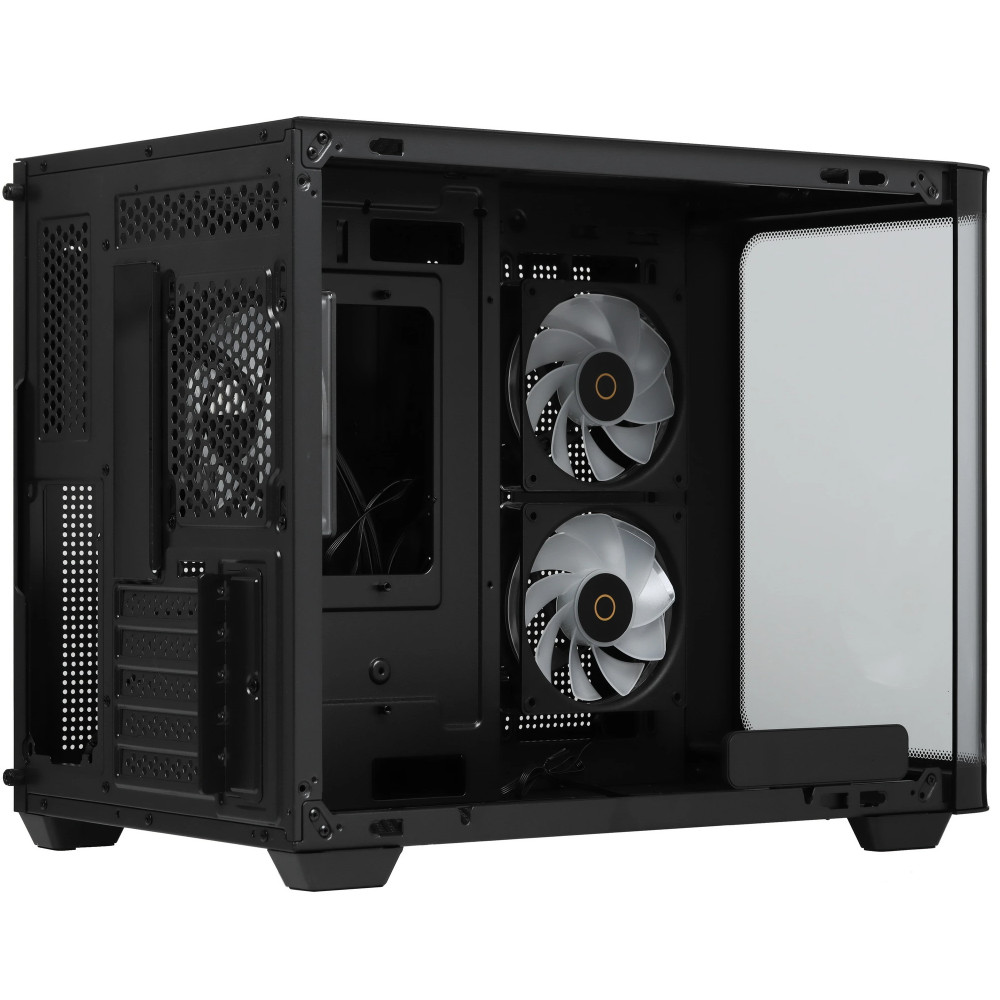 Корпус Ocypus Iota C50 Curve ARGB Iota-C50-BKD300CD-GL Mini-Tower - миниатюра 2