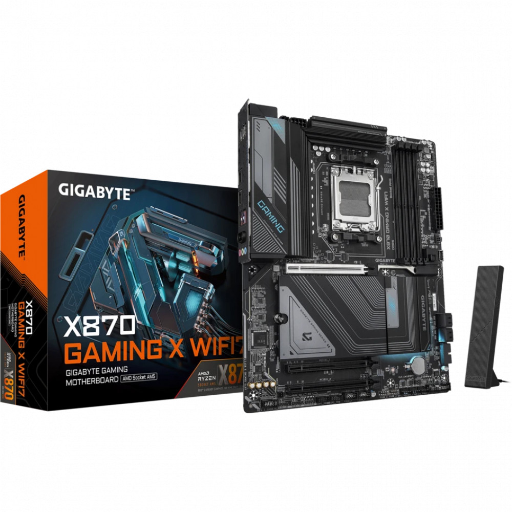 Материнская плата Gigabyte X870 Gaming X WIFI7 rev. 1.1 ATX, AMD AM5 - миниатюра 4