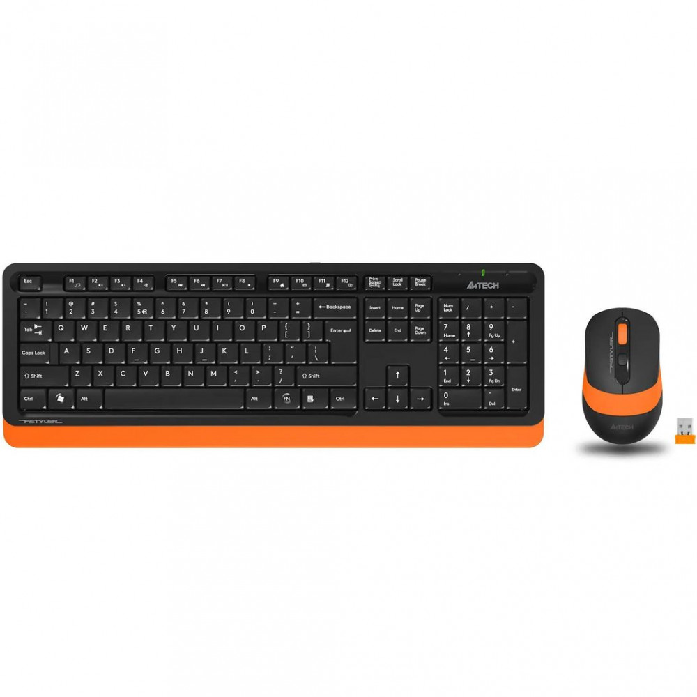 Клавиатура + мышь A4Tech Fstyler FG1010 Orange FG1010 ORANGE - миниатюра 5