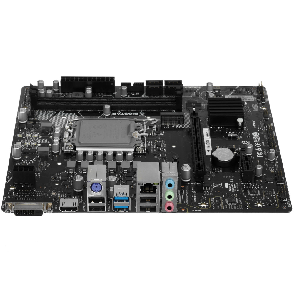 Материнская плата BIOSTAR H610MHD D5 Micro-ATX, LGA 1700 - миниатюра 3