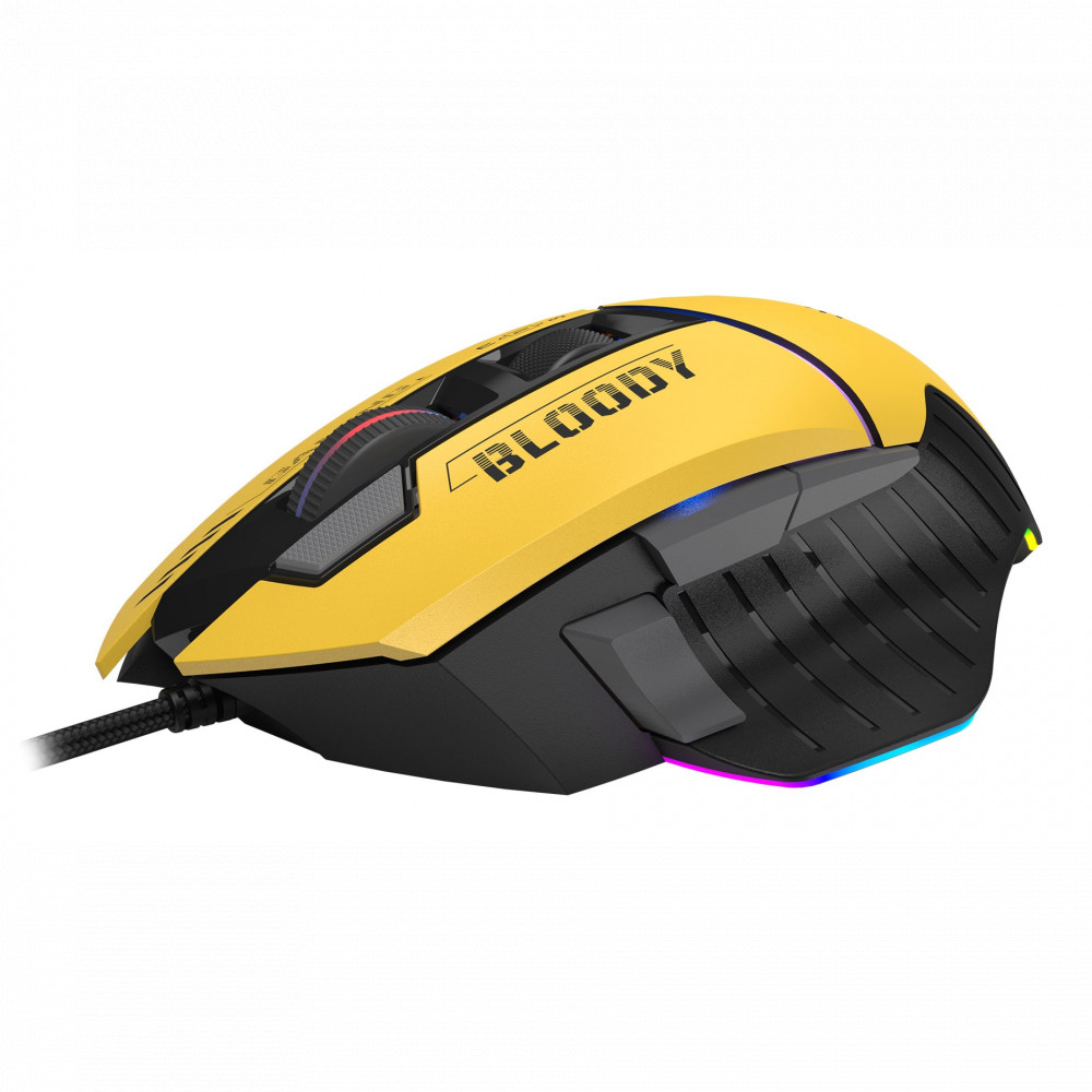 Мышь A4Tech Bloody W95 Max Sports Lime W95 MAX SPORTS LIME Игровые, Проводная - миниатюра 2