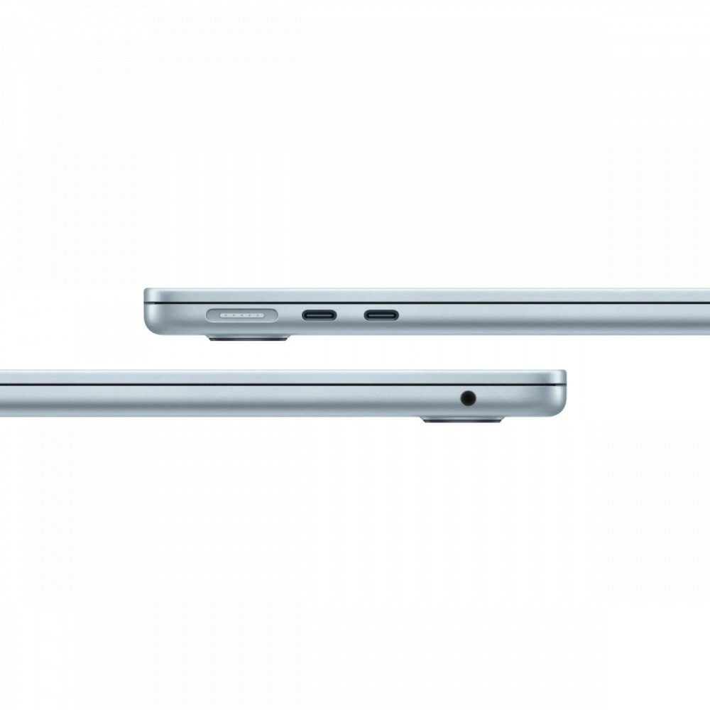 Ноутбук Apple MacBook Air 13 M4 Sky Blue MC6T4LL/A 13.6 ", WQXGA 2560x1664 (16:10), Apple, M4 series, 16 Гб, 256 ГБ, Apple M4 8-core, Mac OS - миниатюра 4
