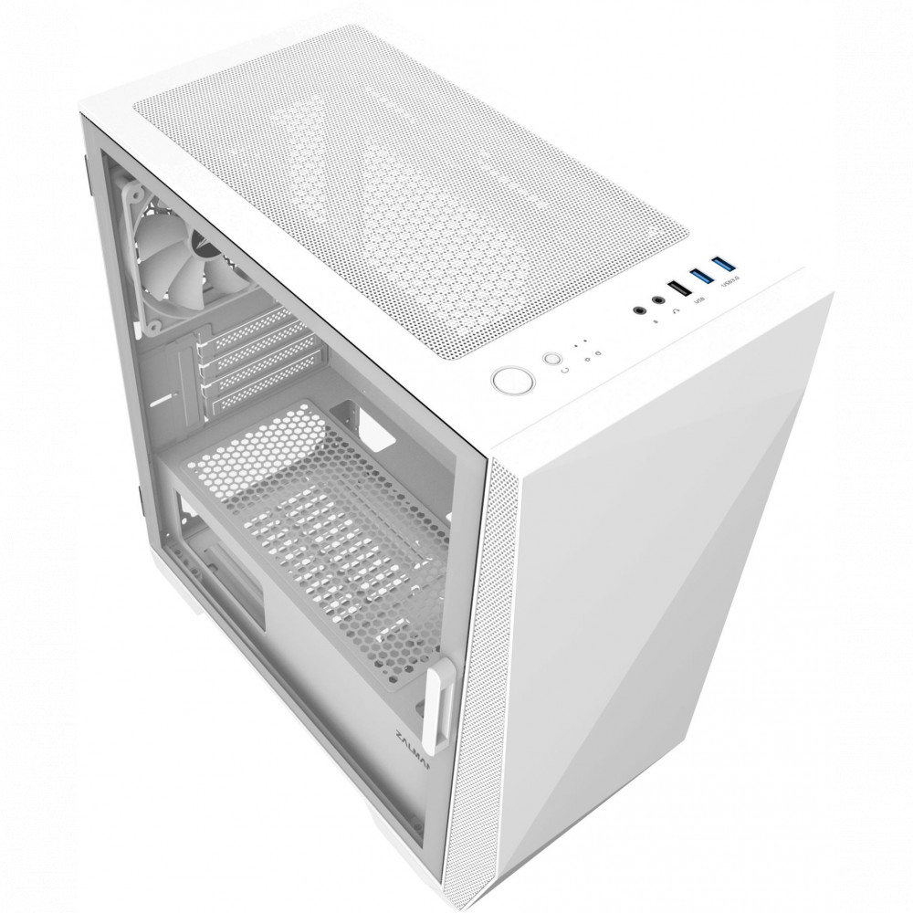 Корпус Zalman Z1 Iceberg White Mini-Tower - миниатюра 7