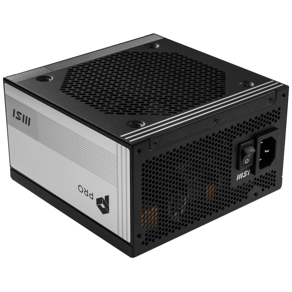 Блок питания MSI PRO A850PL PCIE5 850 Вт, 80+ Platinum - миниатюра 2