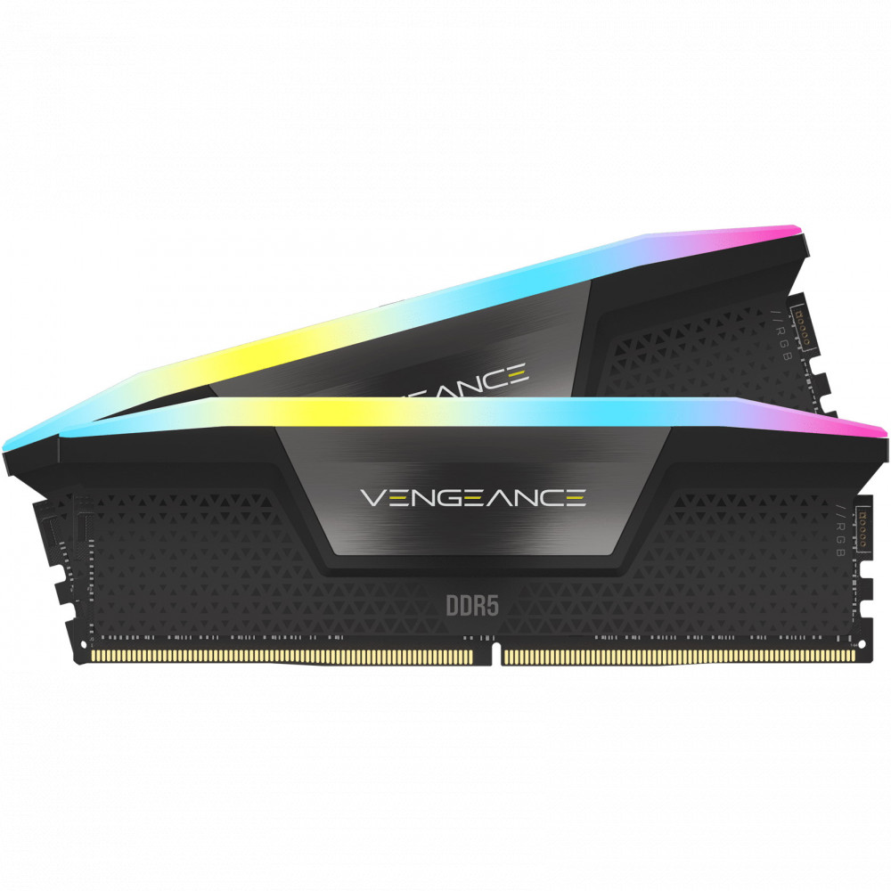 ОЗУ Corsair Vengeance RGB CMH32GX5M2X7200C34 DIMM, DDR5, 32 Гб (2 х 16 Гб), 7200 МГц — фото товара