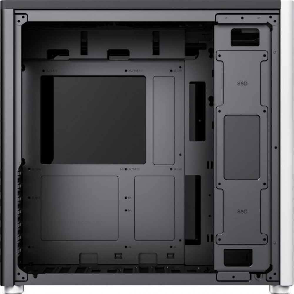 Корпус GameMax SPARK PRO WHITE BLACK 12920100014 Mid-Tower - миниатюра 4